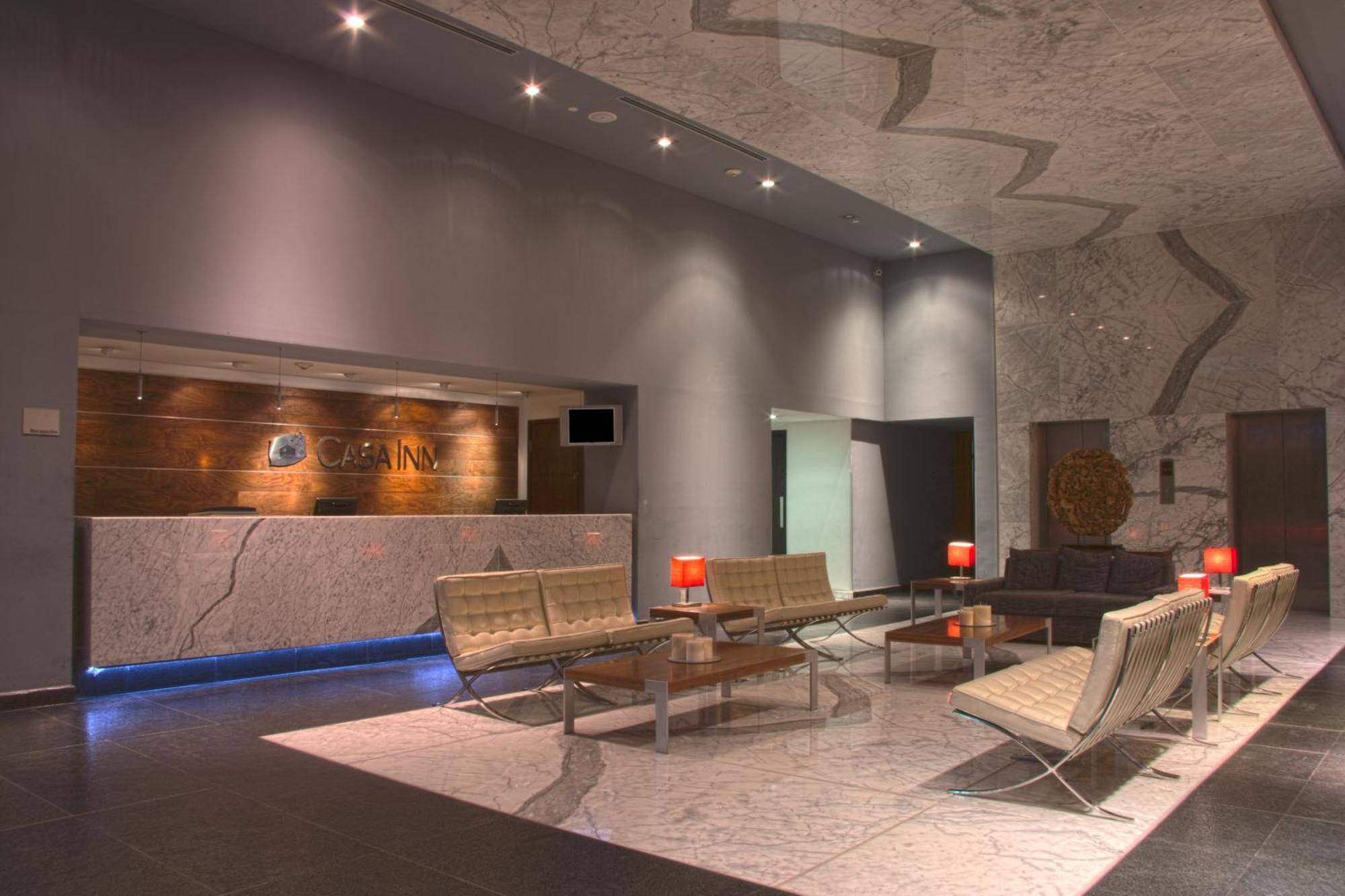 Casa Inn Premium Hotel Queretaro Miranda Exteriér fotografie The lobby of the hotel