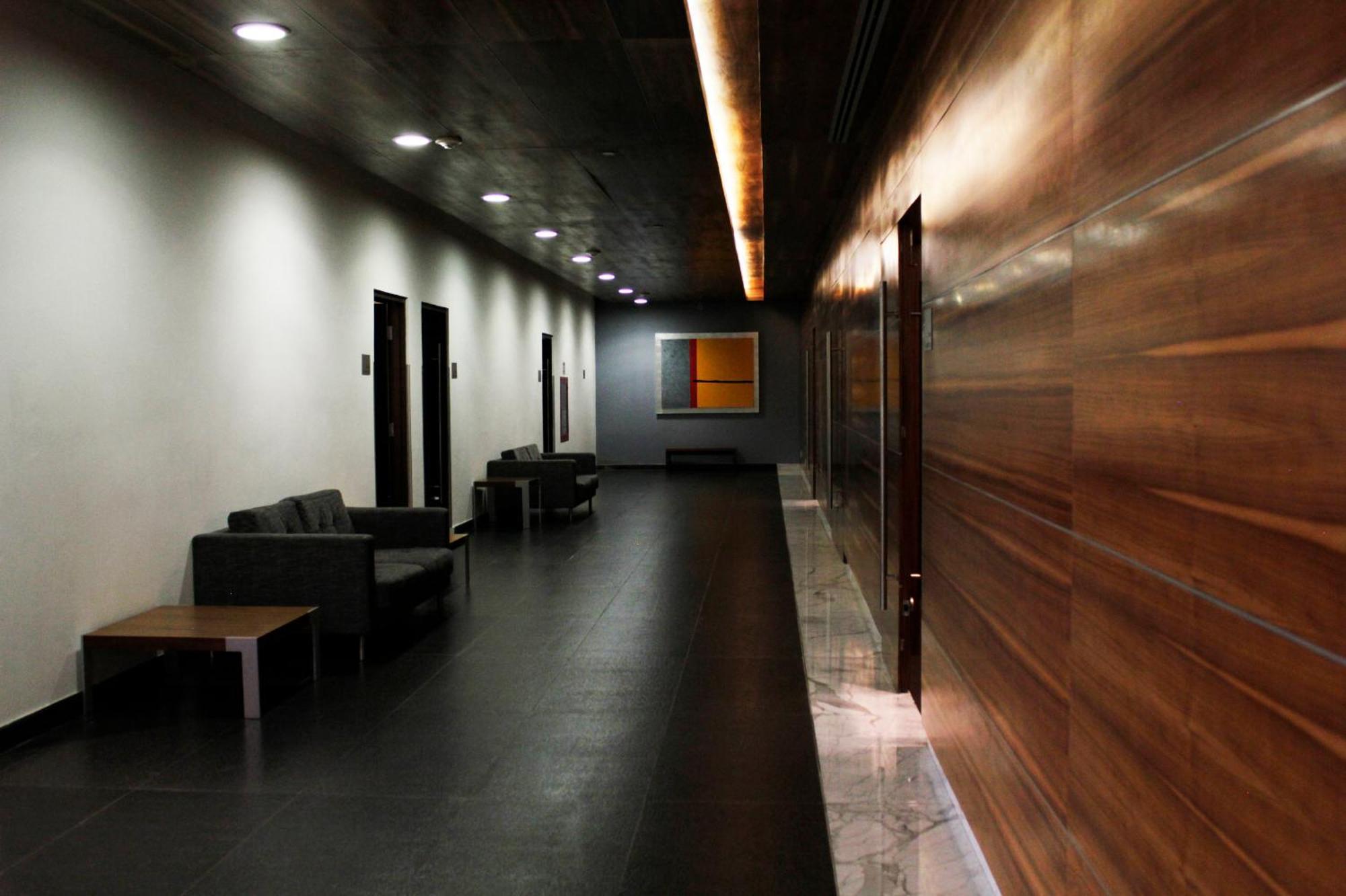 Casa Inn Premium Hotel Queretaro Miranda Exteriér fotografie The interior of the lounge